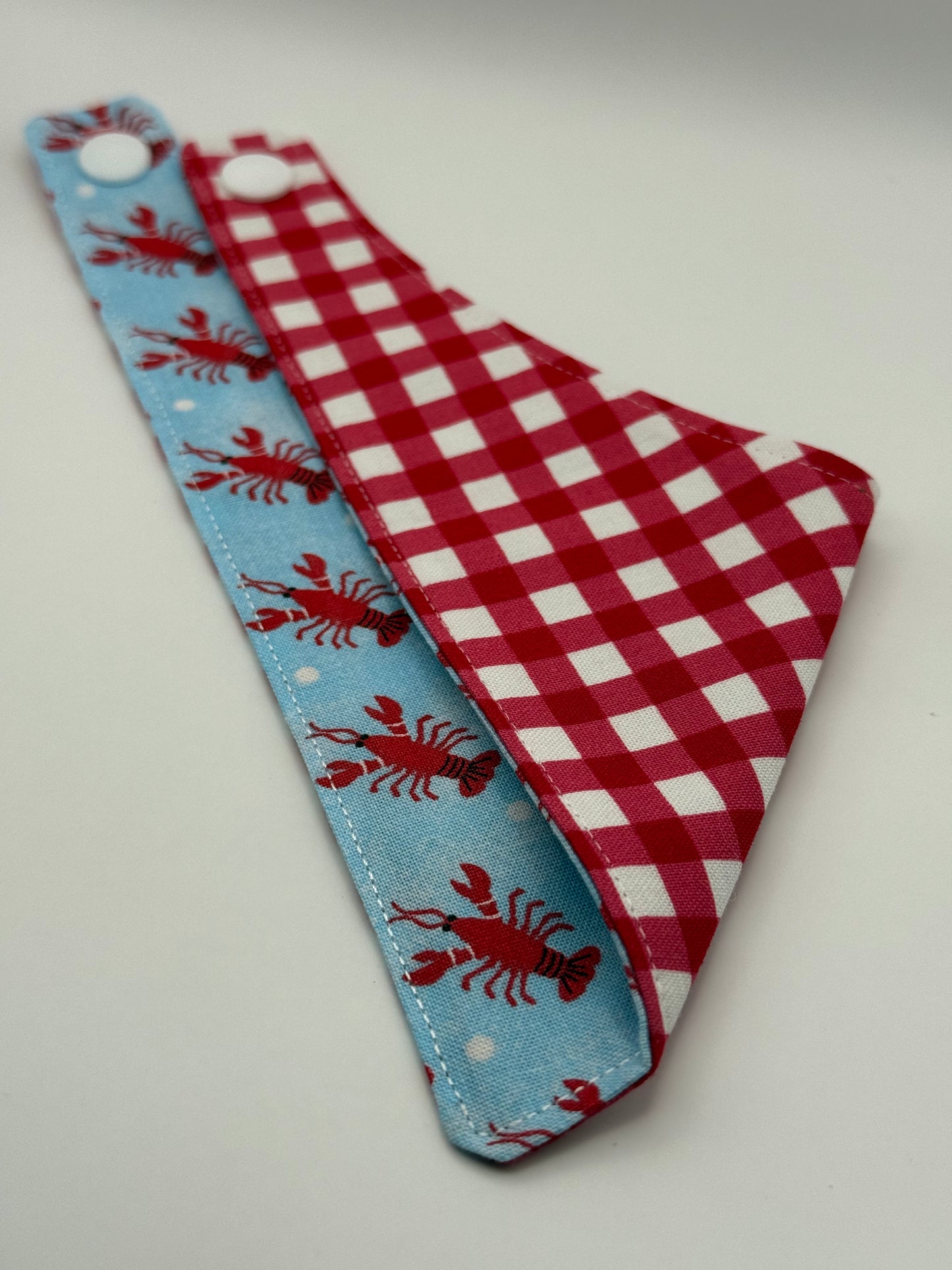 Lobster Picnic Reversible Bandana