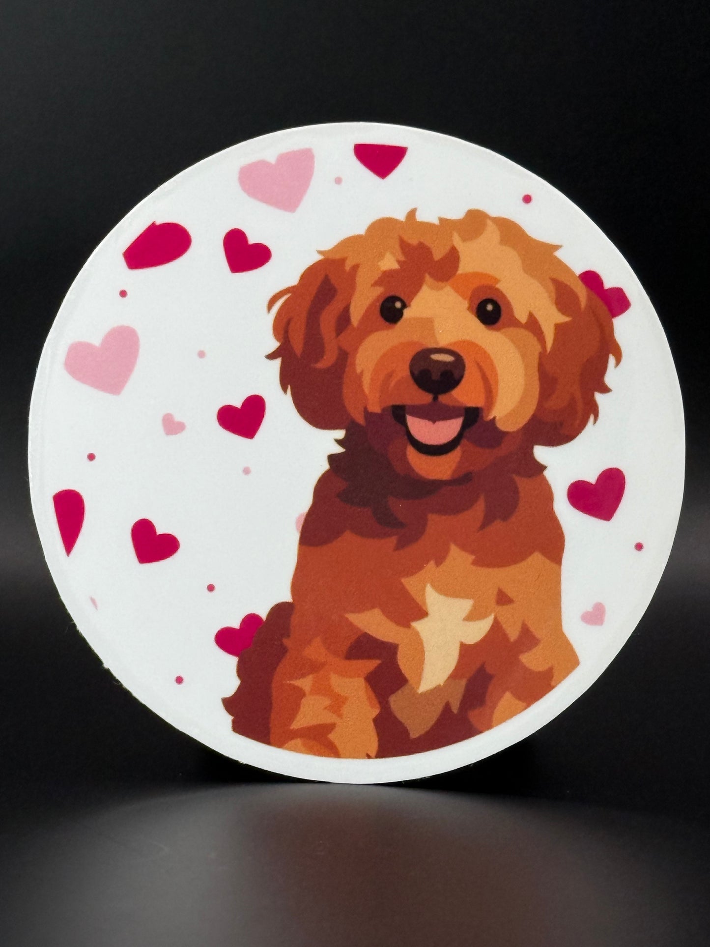 Cute Doodle Hearts Sticker
