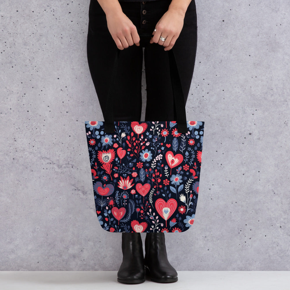 Happy Hearts Tote bag