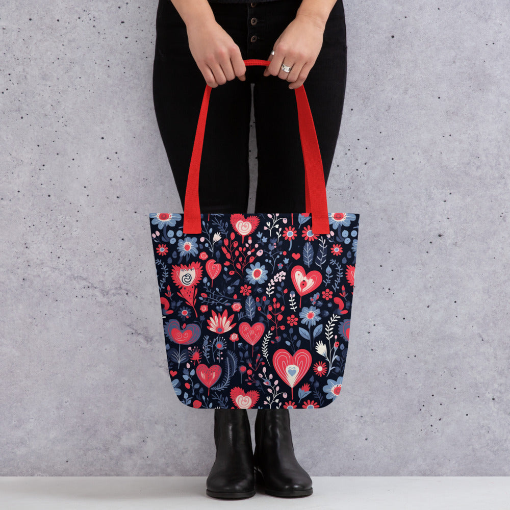 Happy Hearts Tote bag