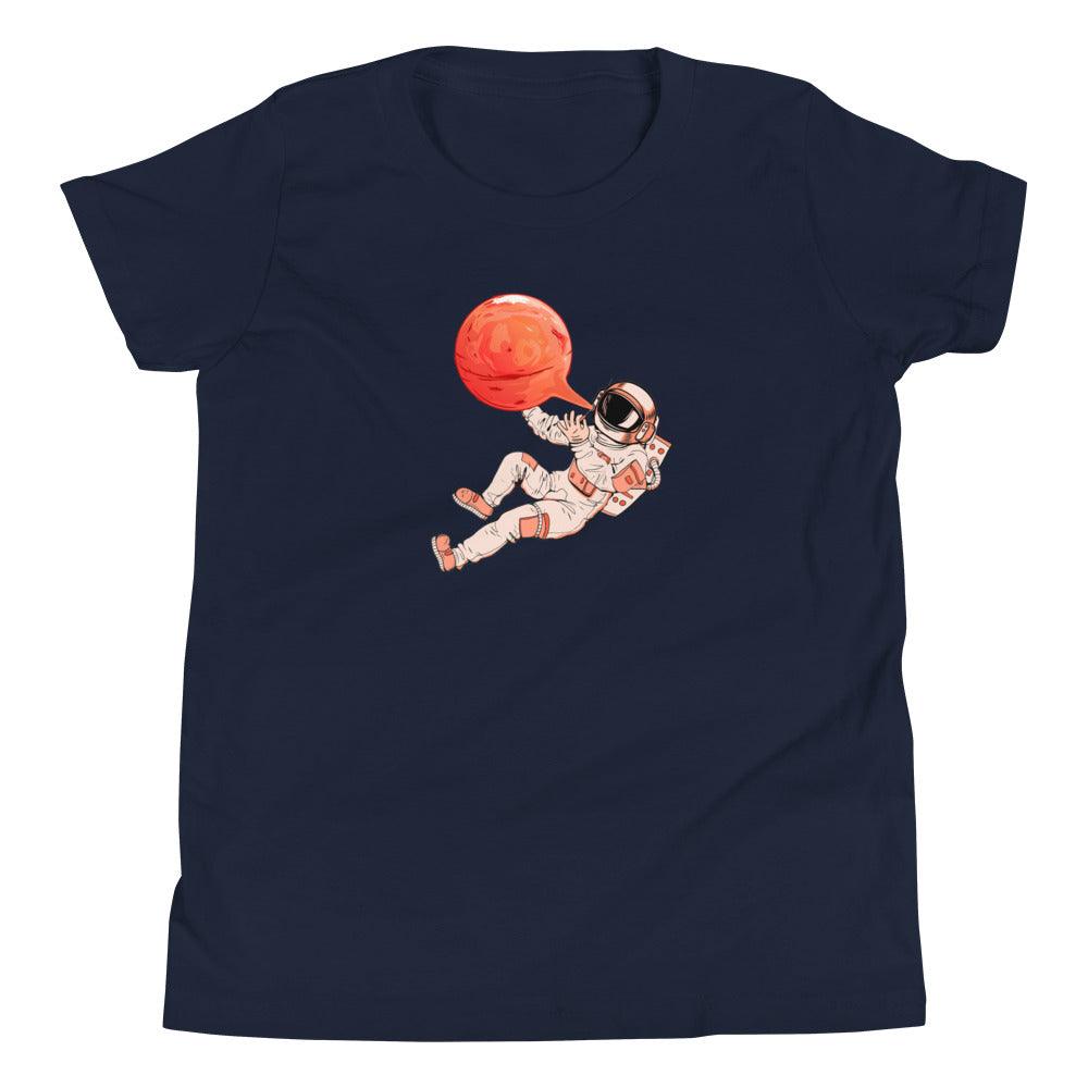 Astronaut Bubble Youth Short Sleeve T-Shirt - The Sandy Merchant