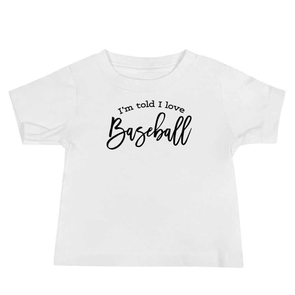 Baseball Baby Jersey Short Sleeve Tee - The Sandy Merchant