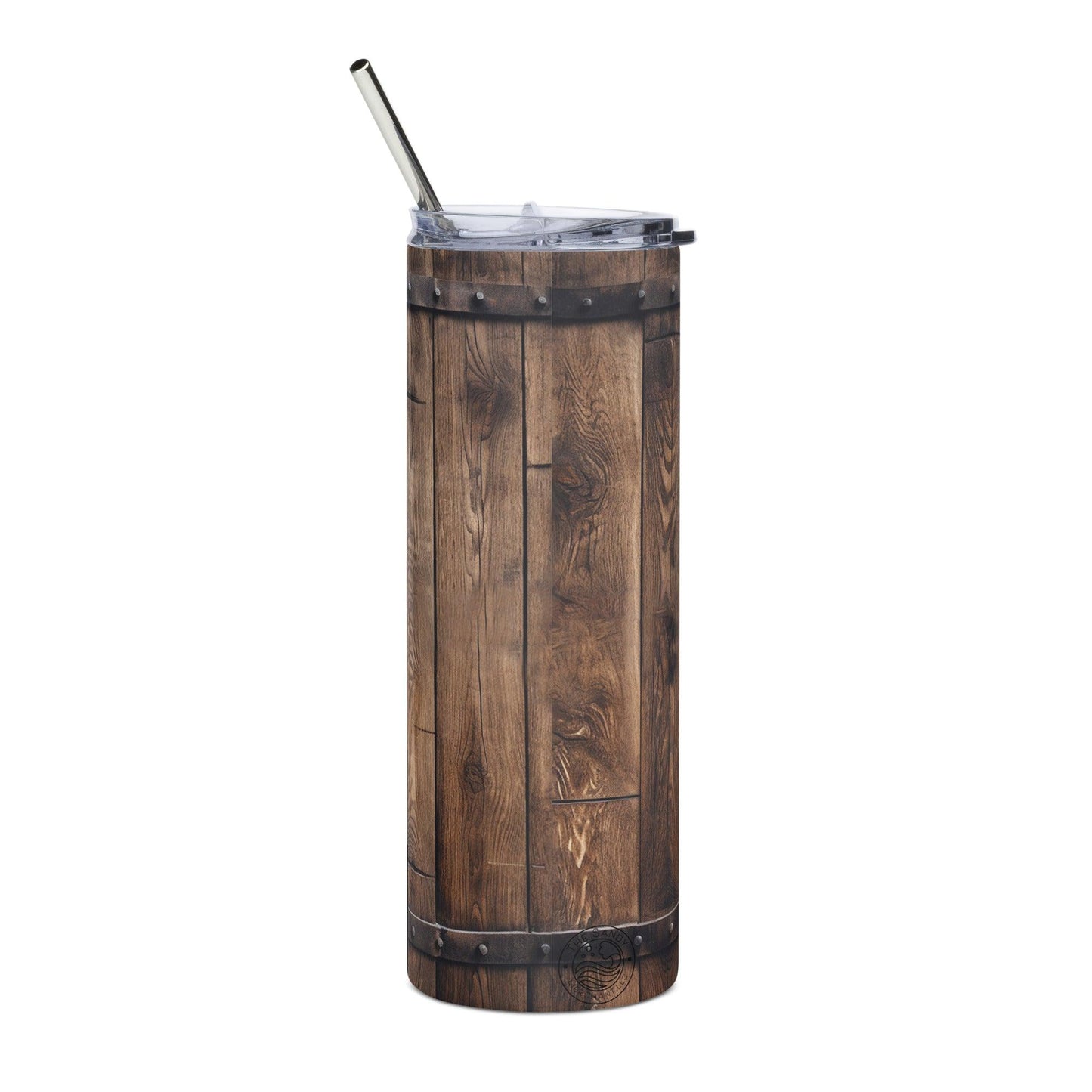 Bourbon Barrel Stainless steel tumbler - The Sandy Merchant
