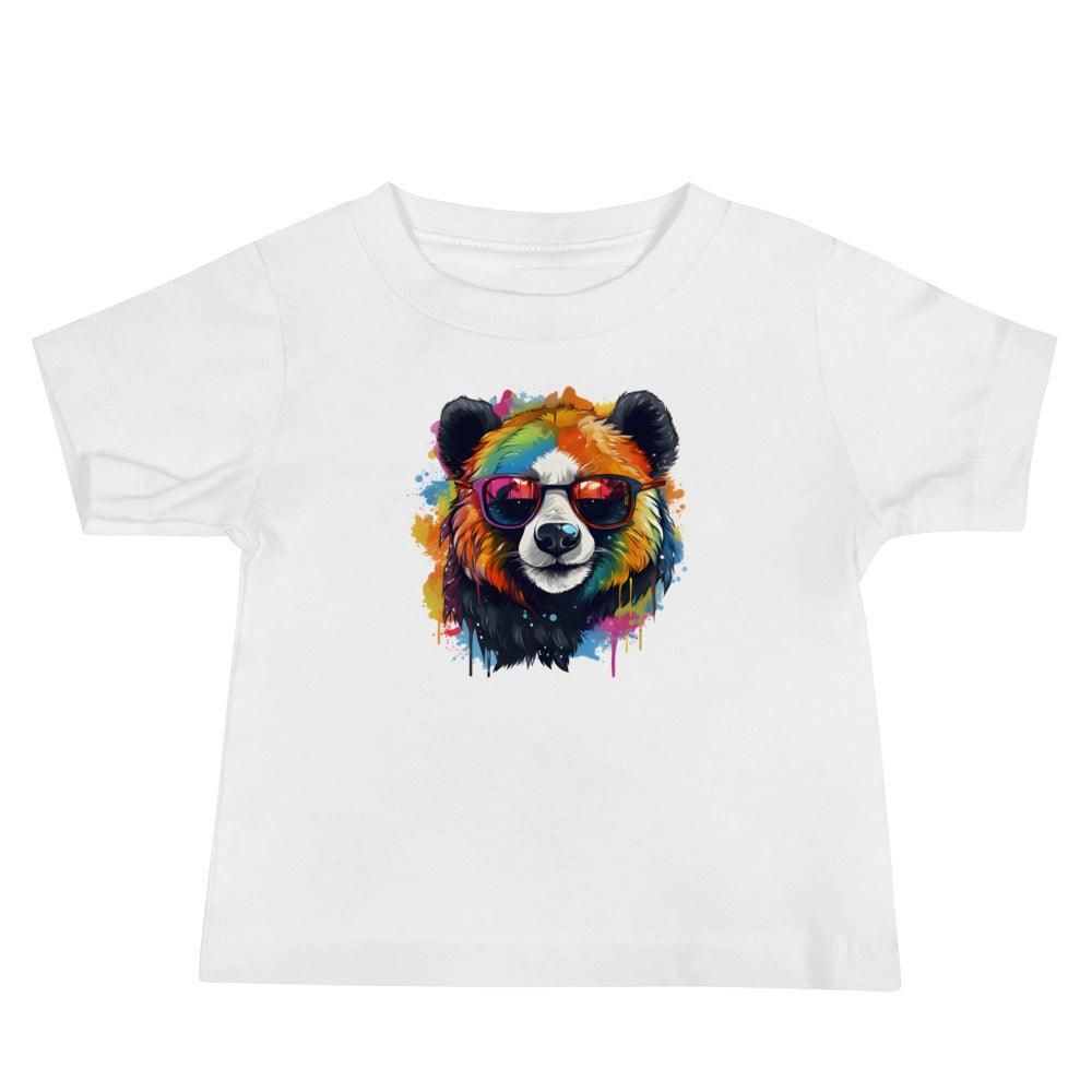 Cool Bear Guy Baby Jersey Short Sleeve Tee - The Sandy Merchant