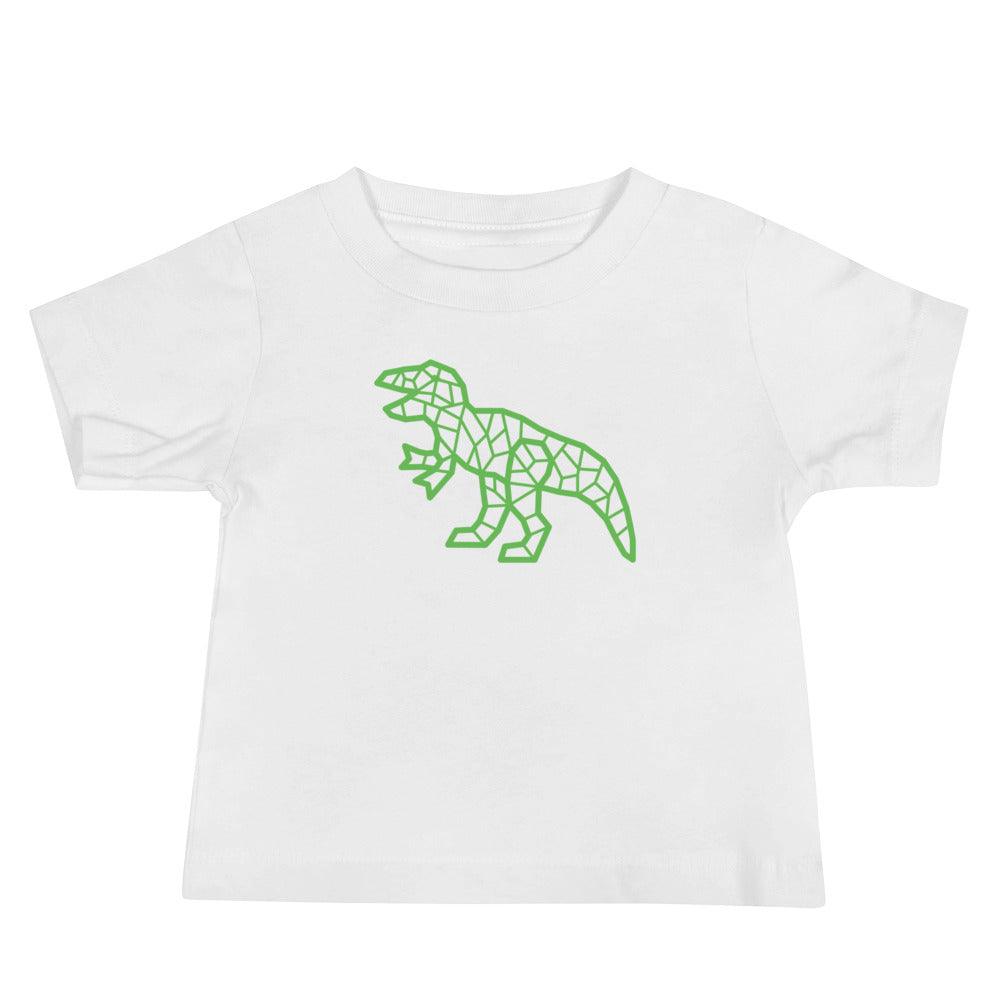 Dino Stencil Baby Jersey Short Sleeve Tee - The Sandy Merchant