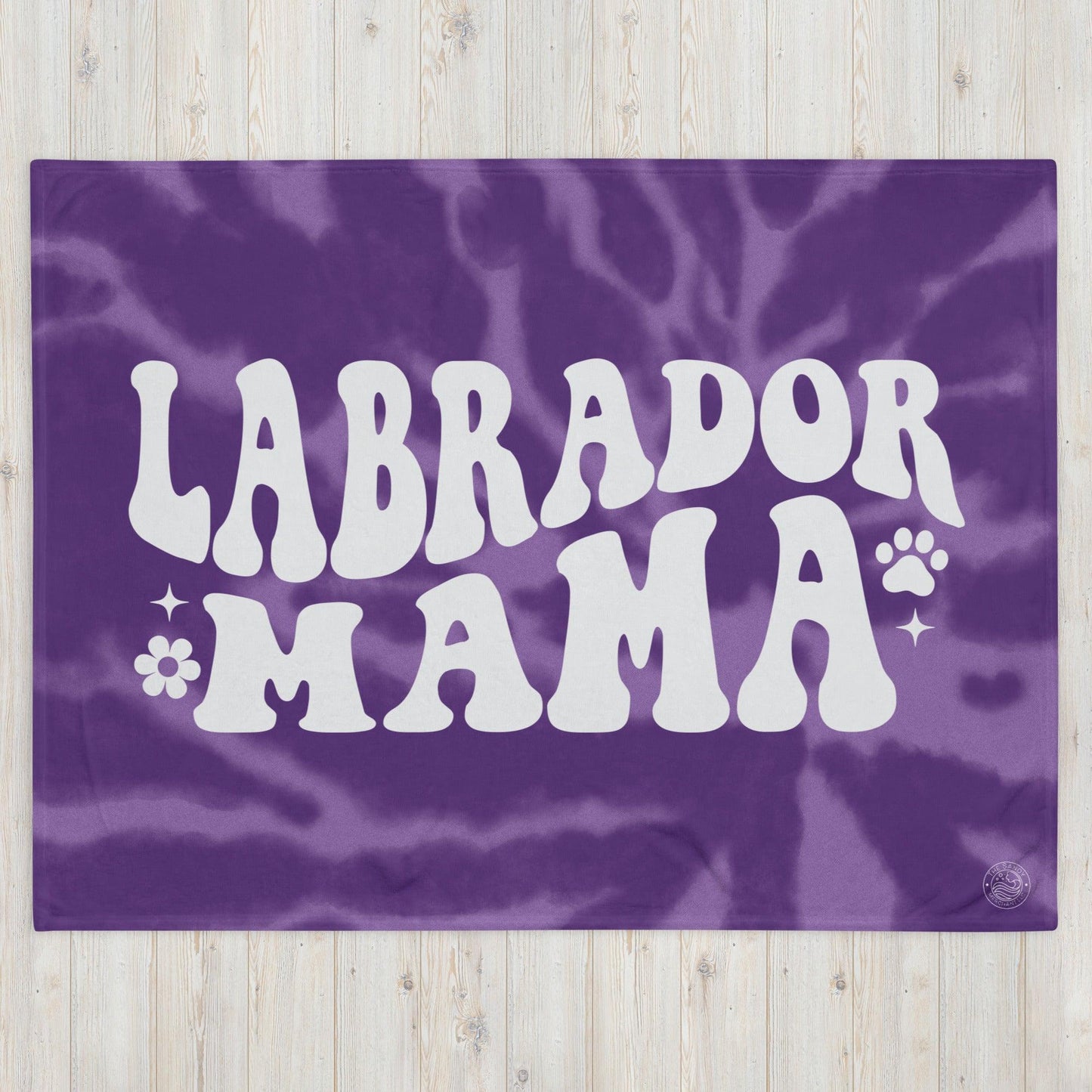 Labrador Mom Throw Blanket - The Sandy Merchant