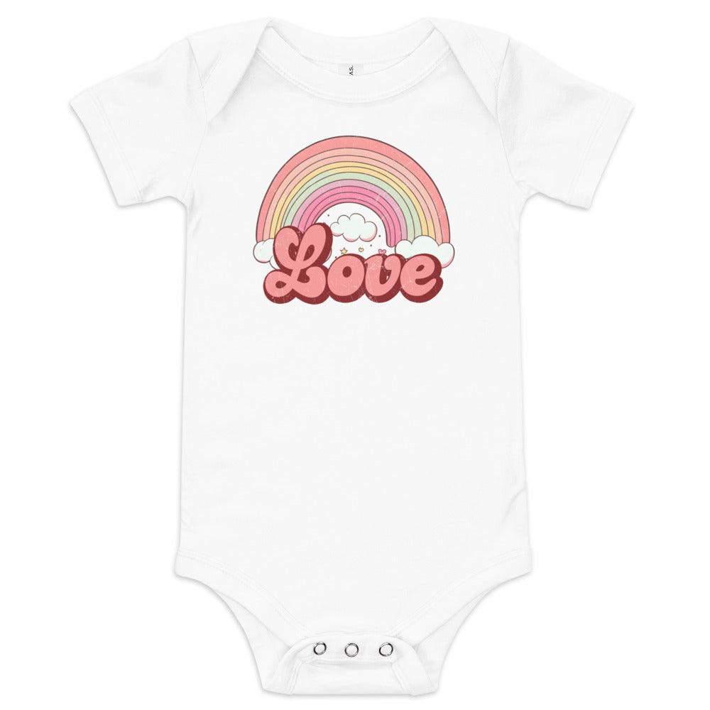 Love Baby short sleeve one piece - The Sandy Merchant