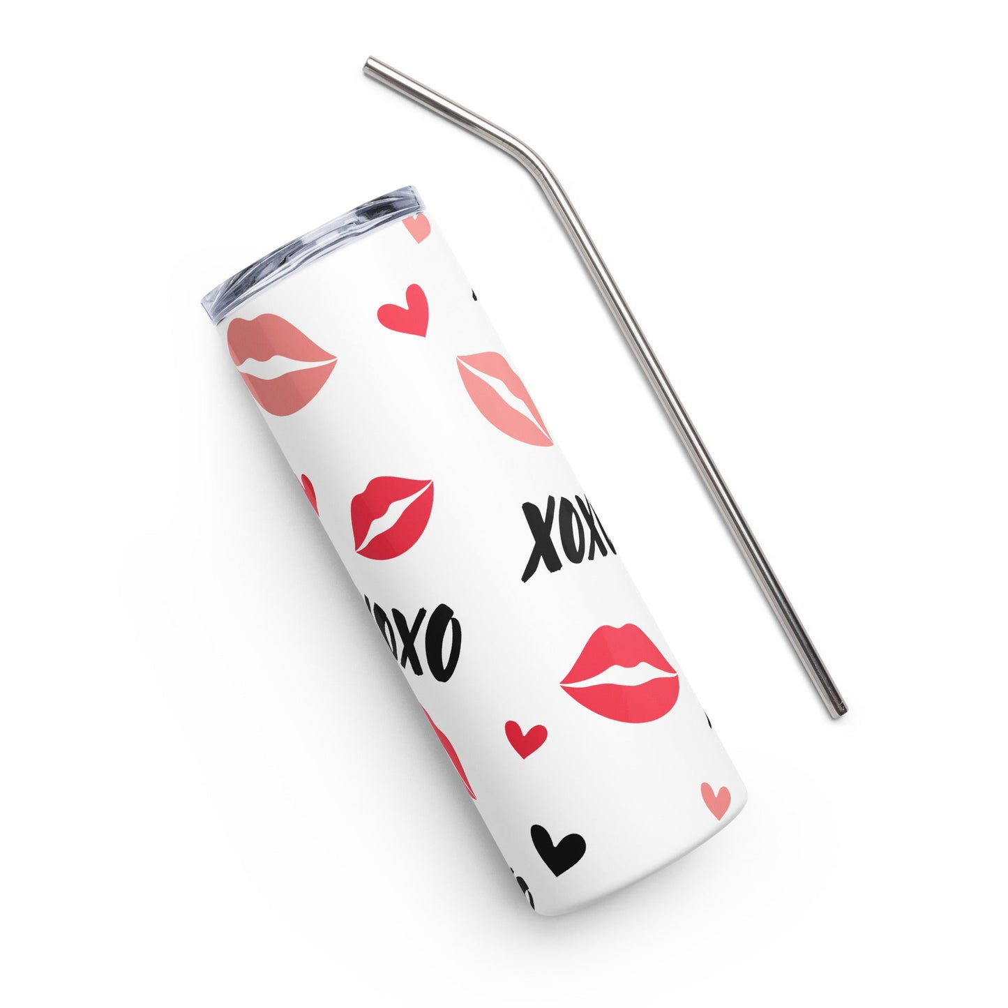 Kiss XOXO tumbler