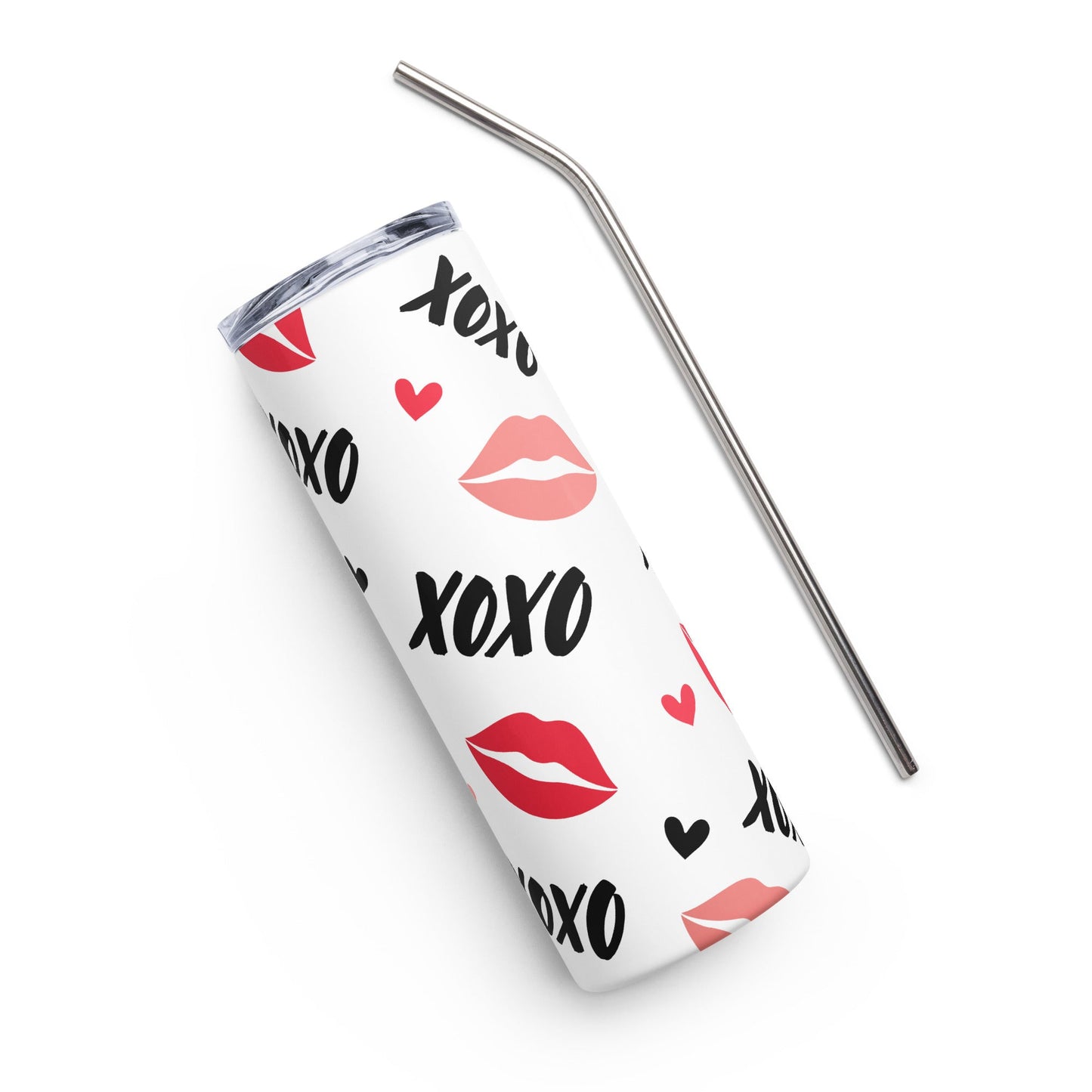 Kiss XOXO tumbler