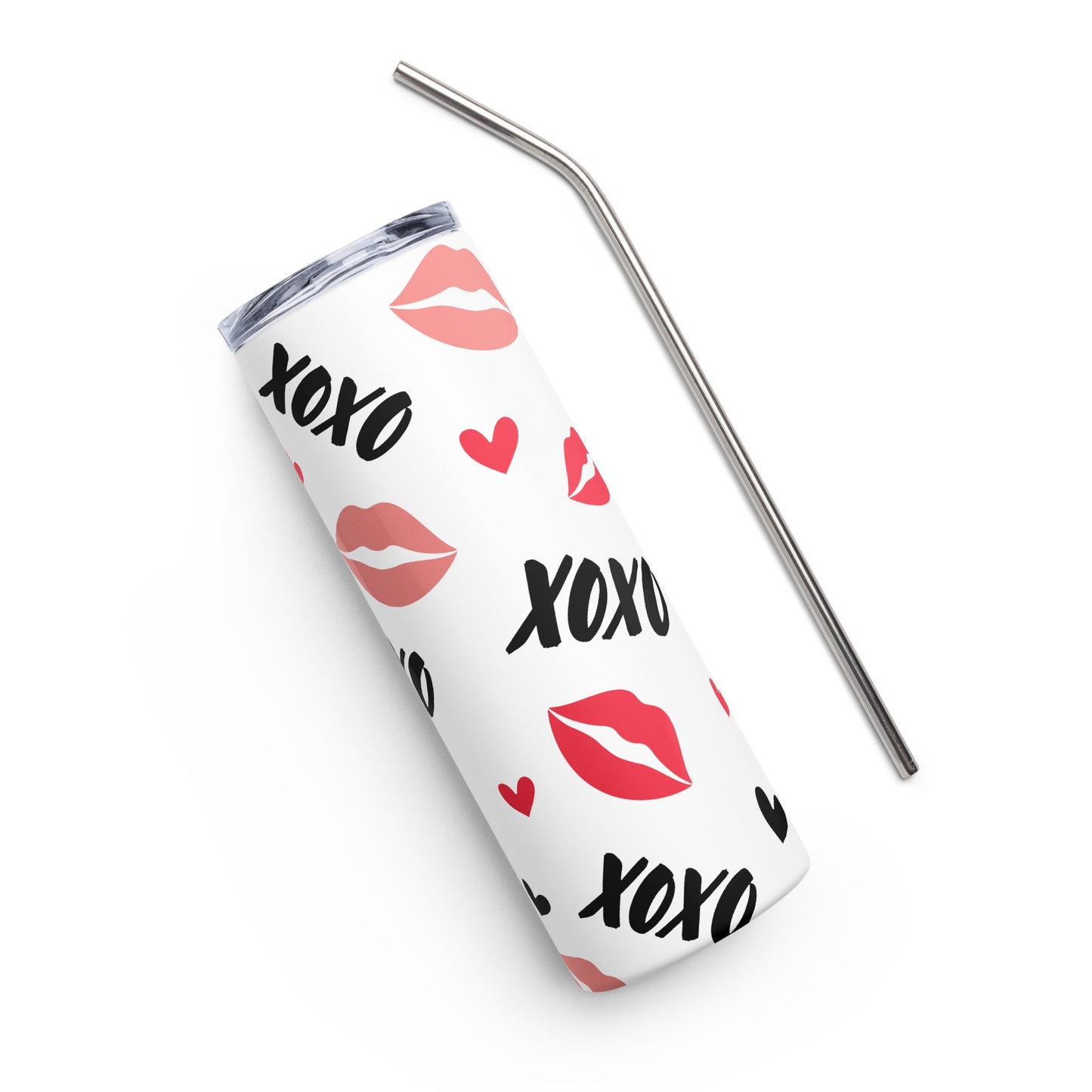 Kiss XOXO tumbler