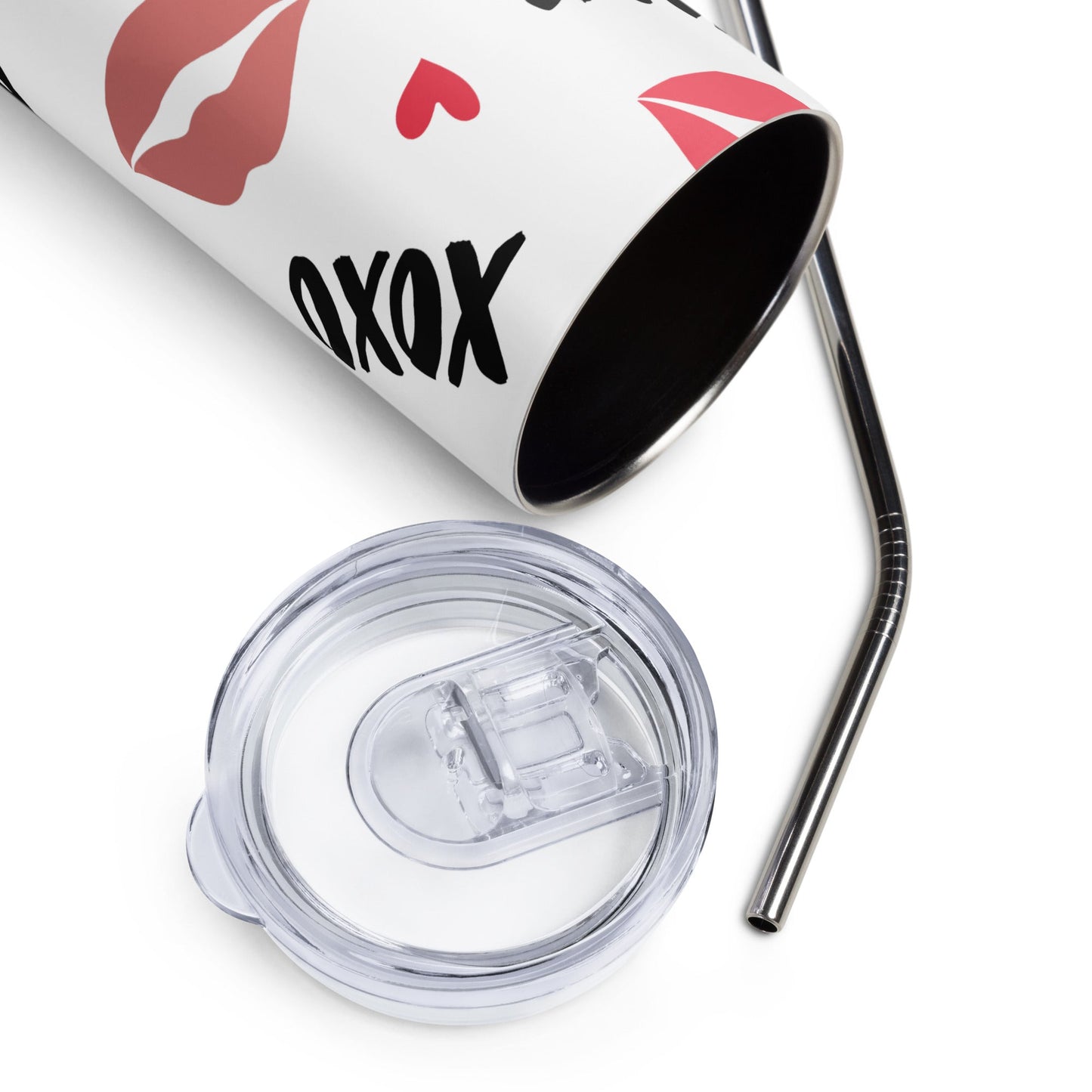 Kiss XOXO tumbler