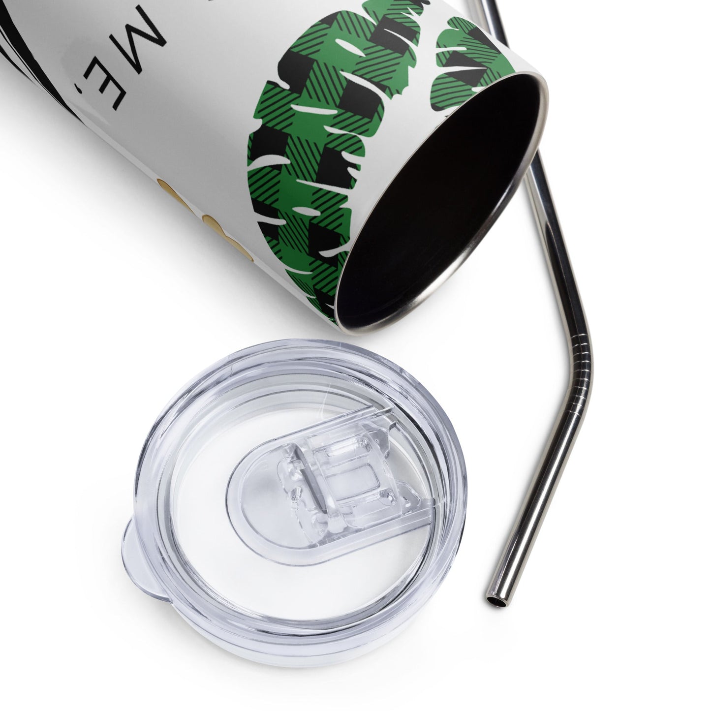 Kiss Me Irish Stainless steel tumbler