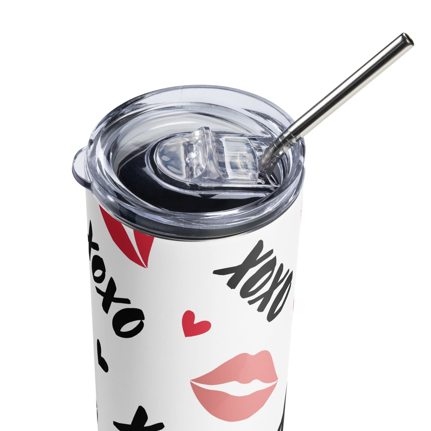 Kiss XOXO tumbler