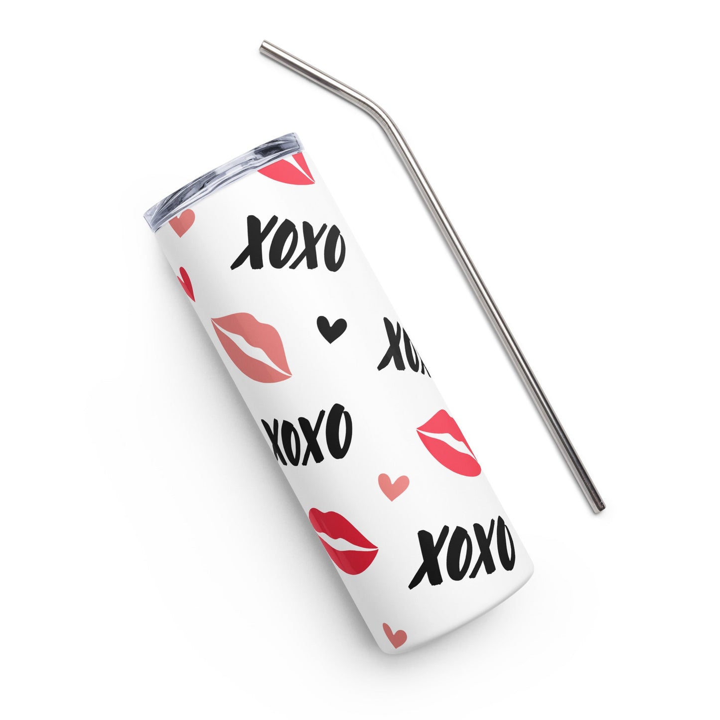 Kiss XOXO tumbler