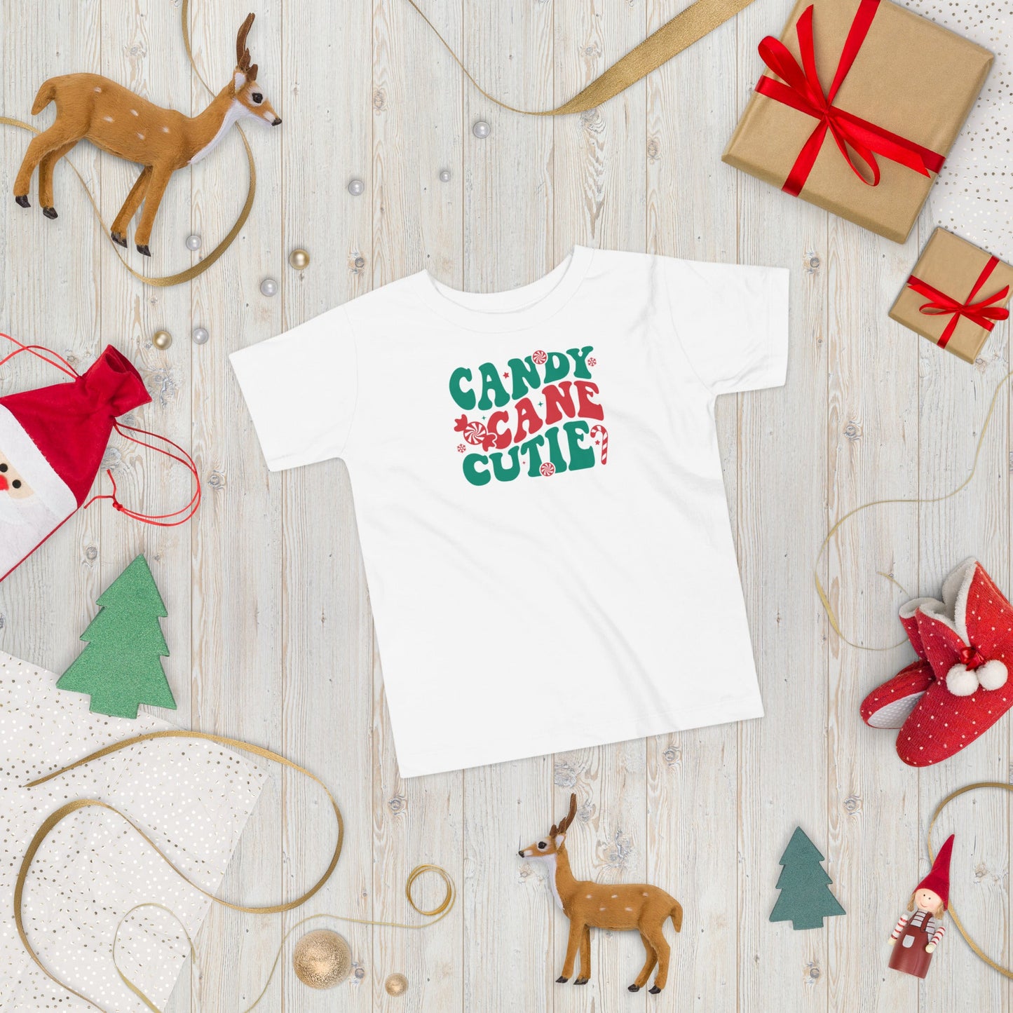 Candy Cane Cutie Toddler Tee