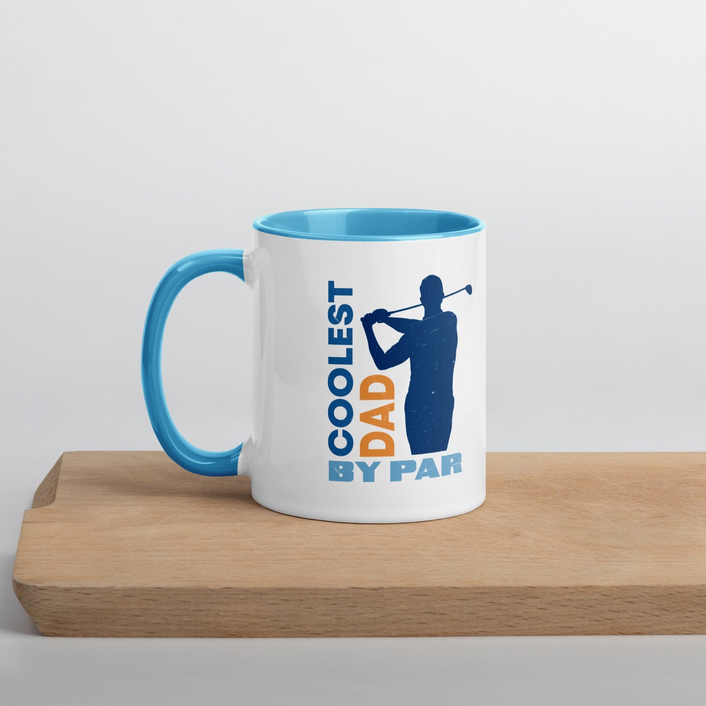 Coolest Dad by Par Mug with Color