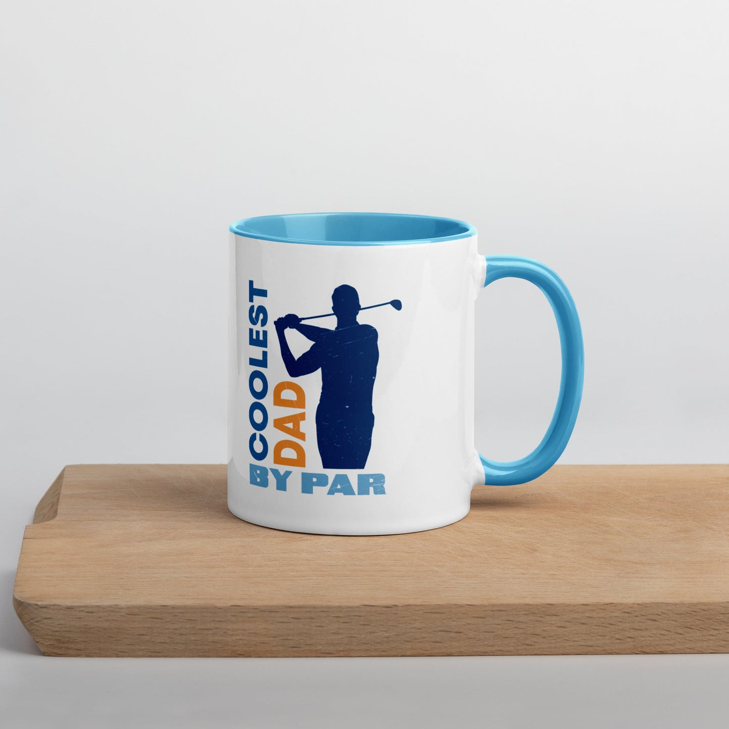 Coolest Dad by Par Mug with Color