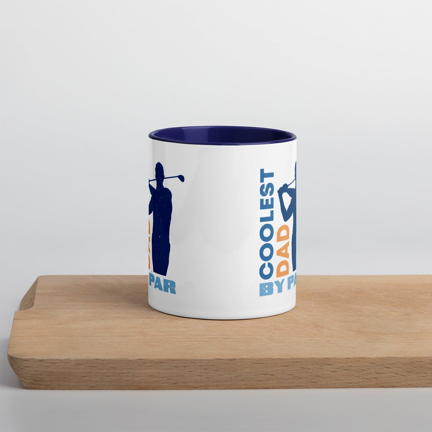 Coolest Dad by Par Mug with Color