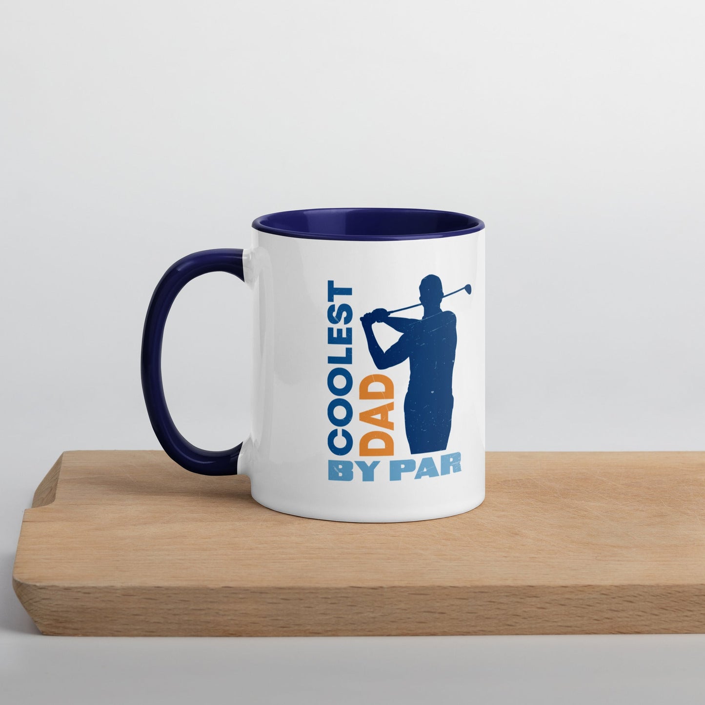 Coolest Dad by Par Mug with Color