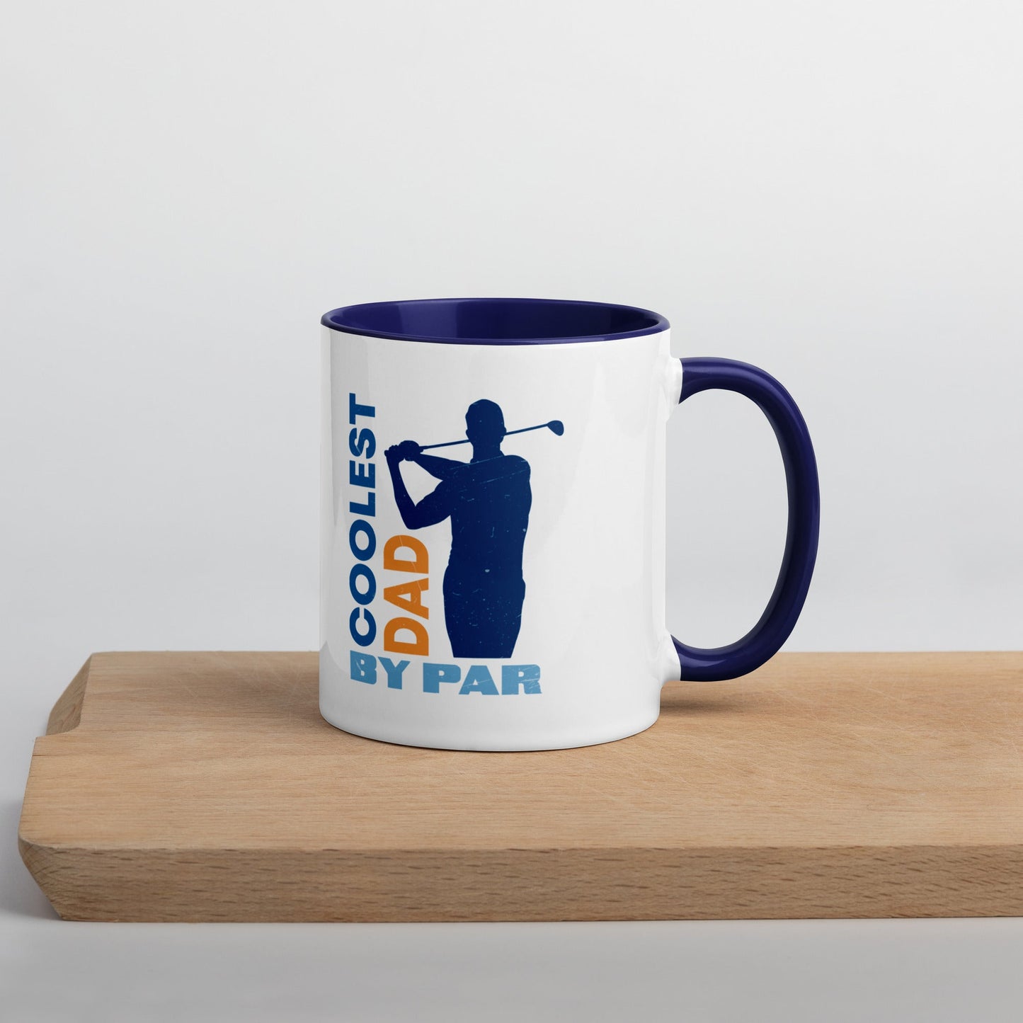 Coolest Dad by Par Mug with Color