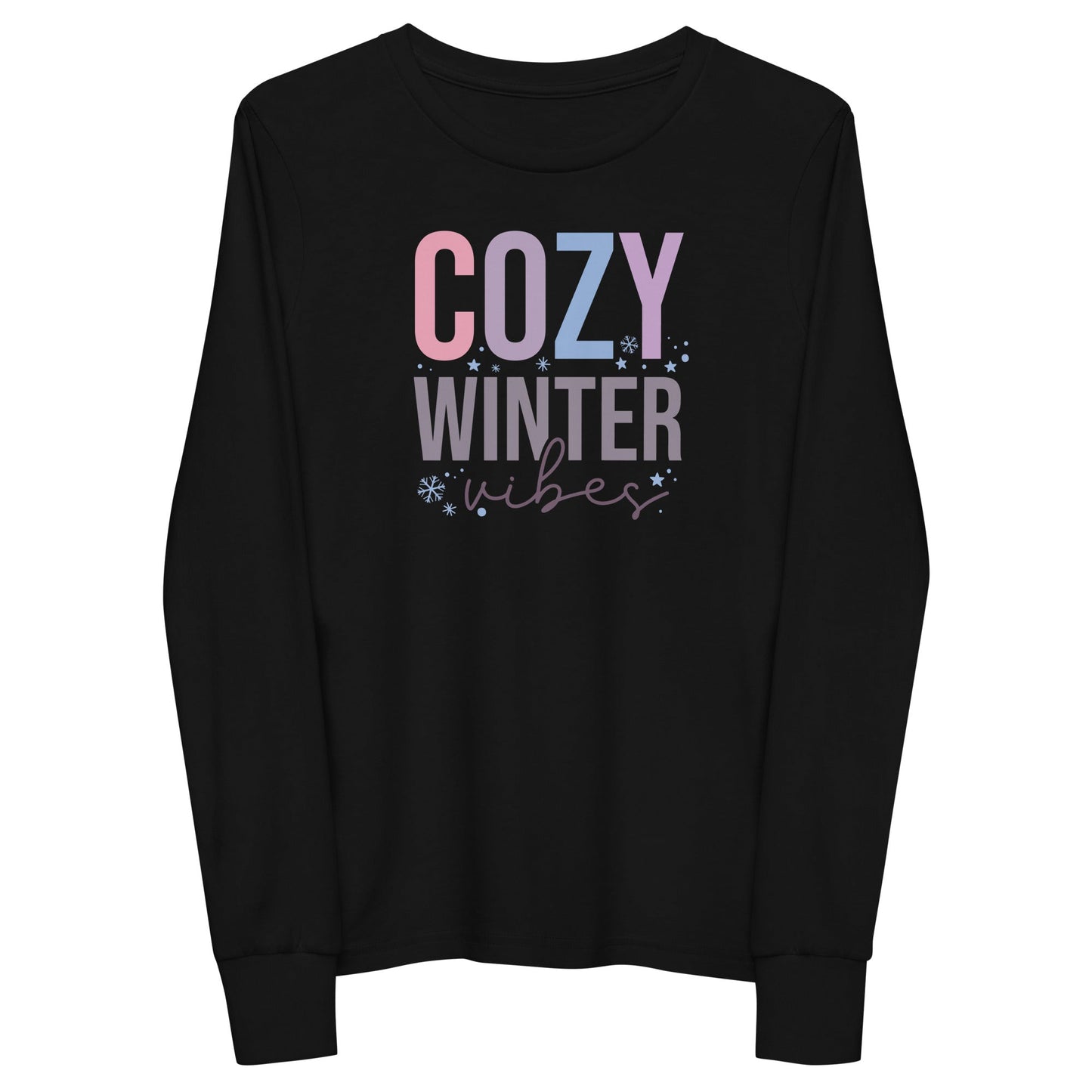 Cozy Winter Vibes long sleeve tee - The Sandy Merchant