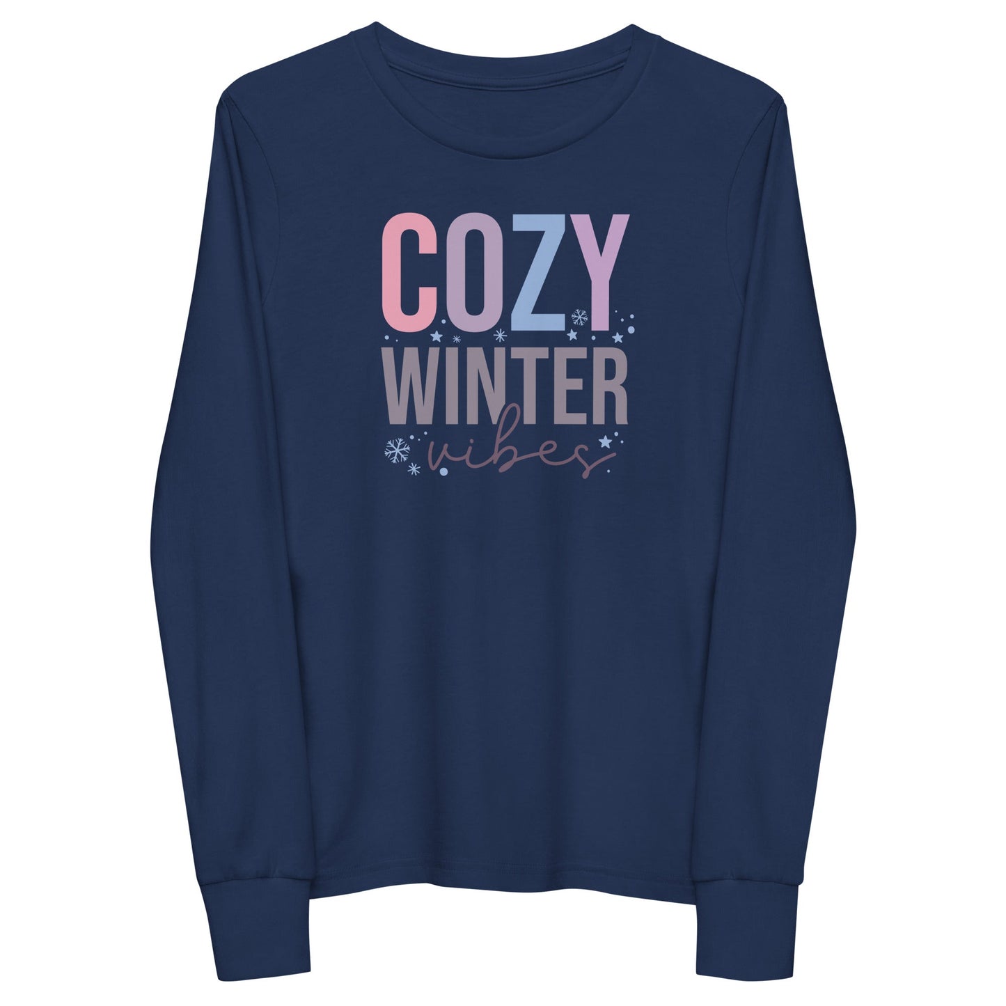 Cozy Winter Vibes long sleeve tee - The Sandy Merchant