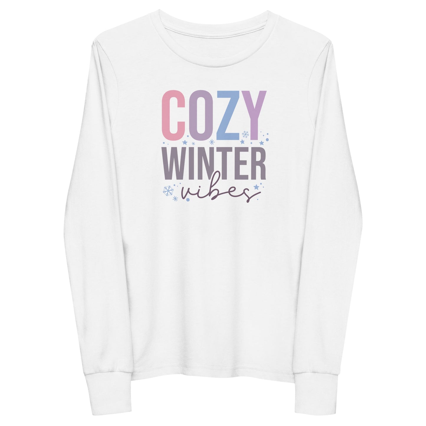 Cozy Winter Vibes long sleeve tee - The Sandy Merchant