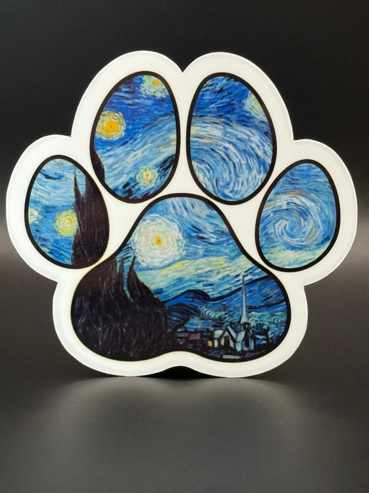 Paw Print Stickers