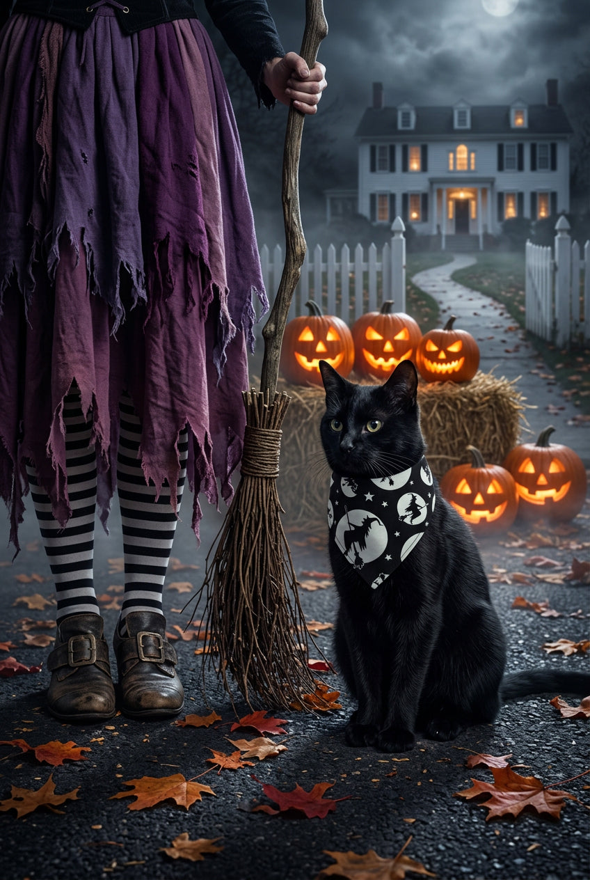 Moonlight Mischief Pet Bandana