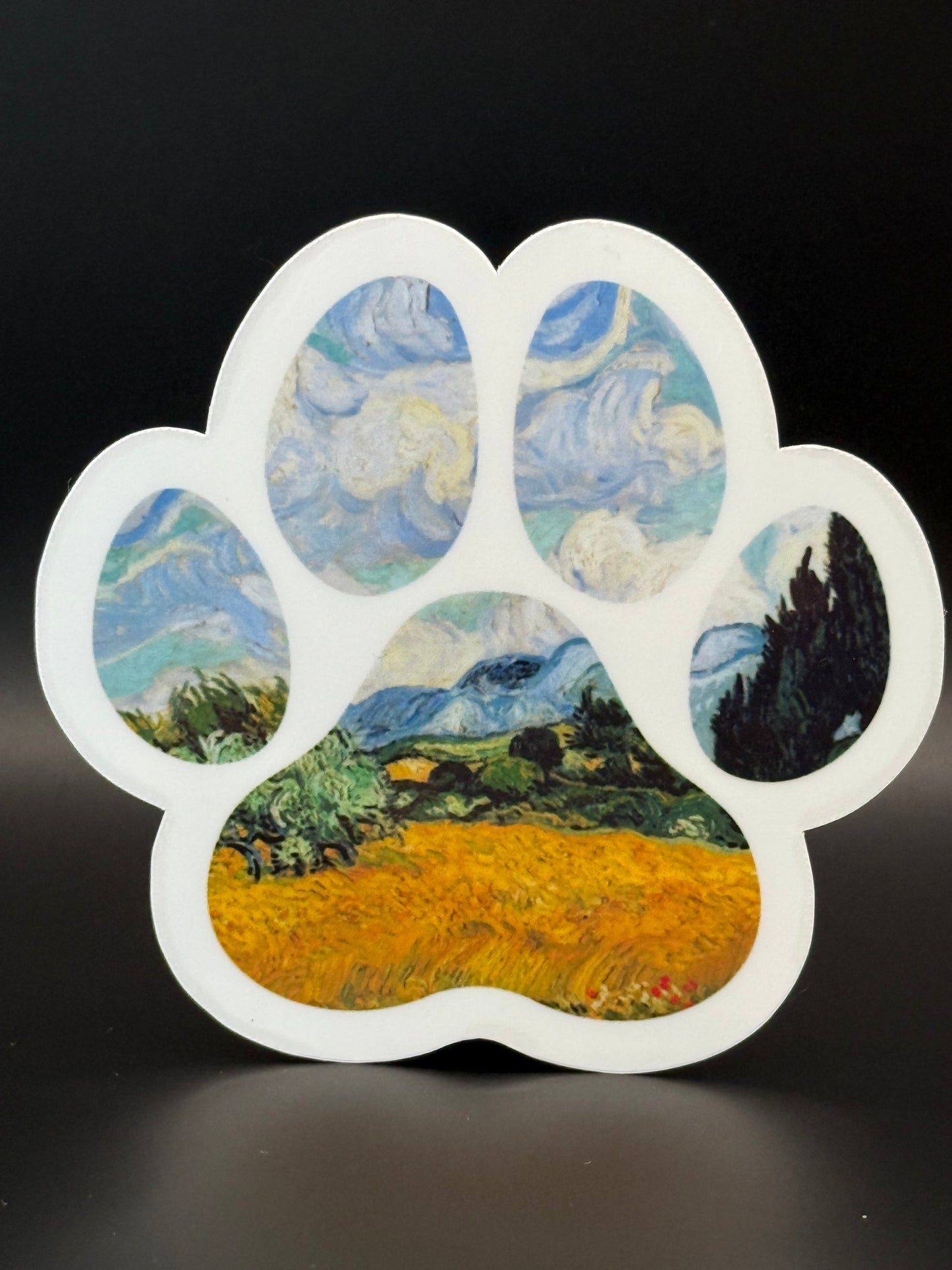 Paw Print Stickers