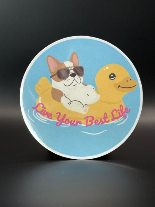 Best Life Sticker