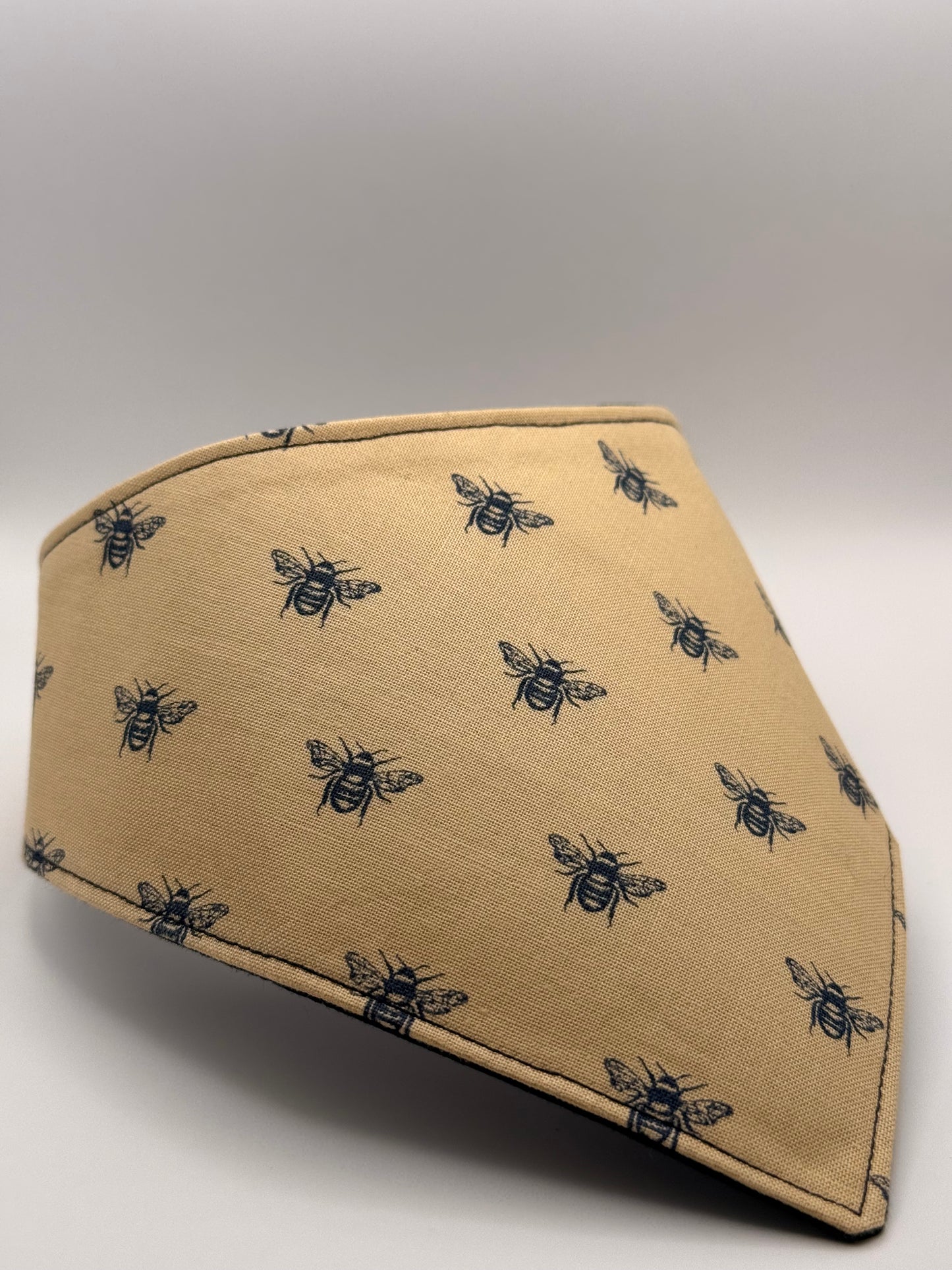 Antique Bumble Bee Reversible Bandana