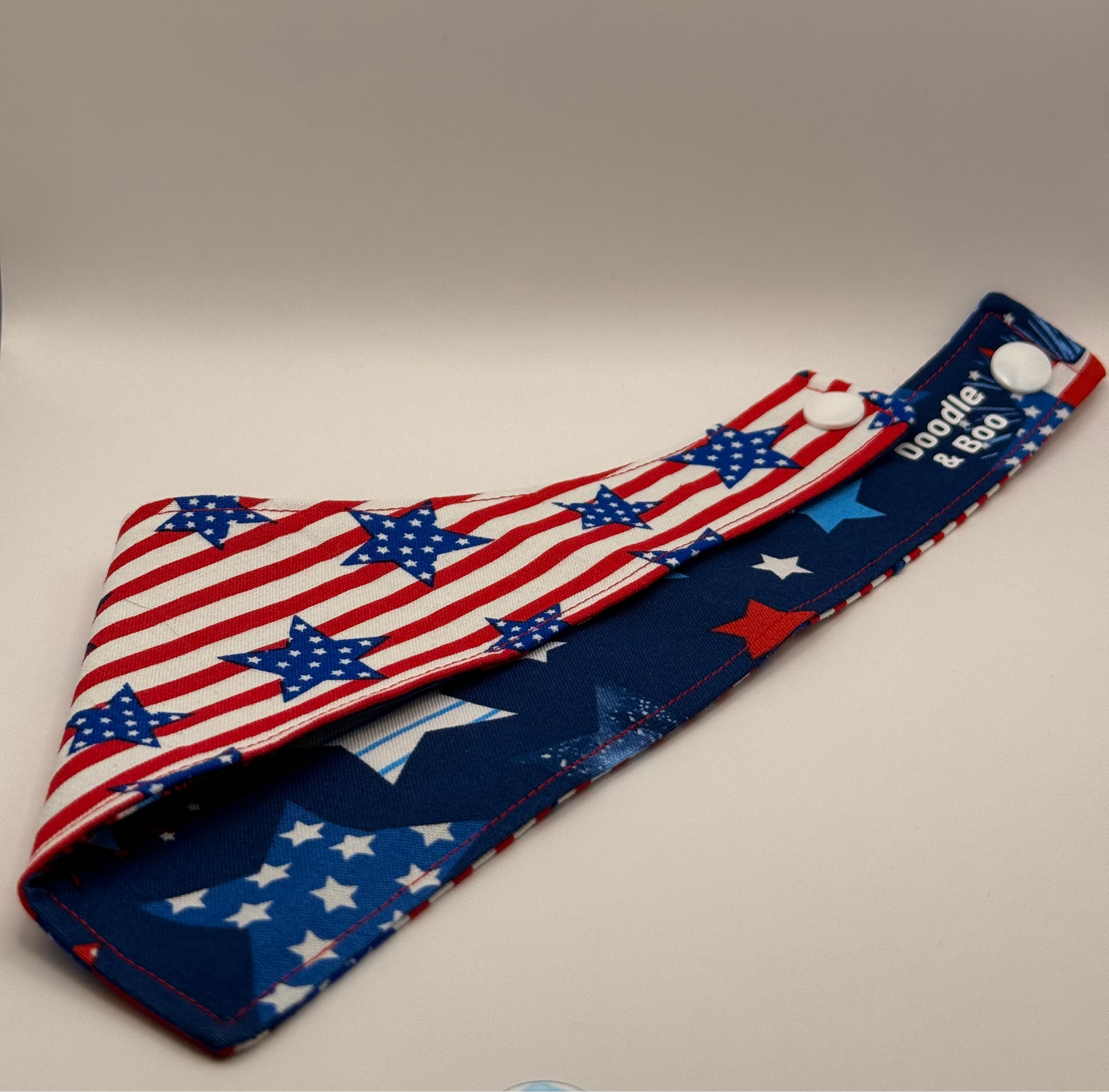 Stars and Stripes Reversible Bandana