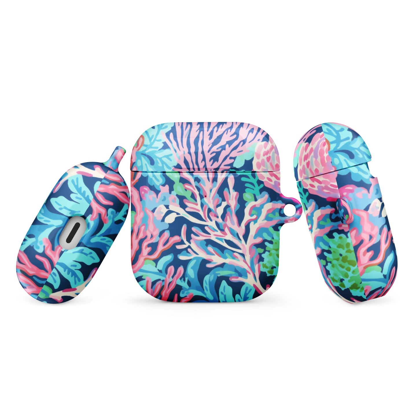 Preppy Coral Case for AirPods®