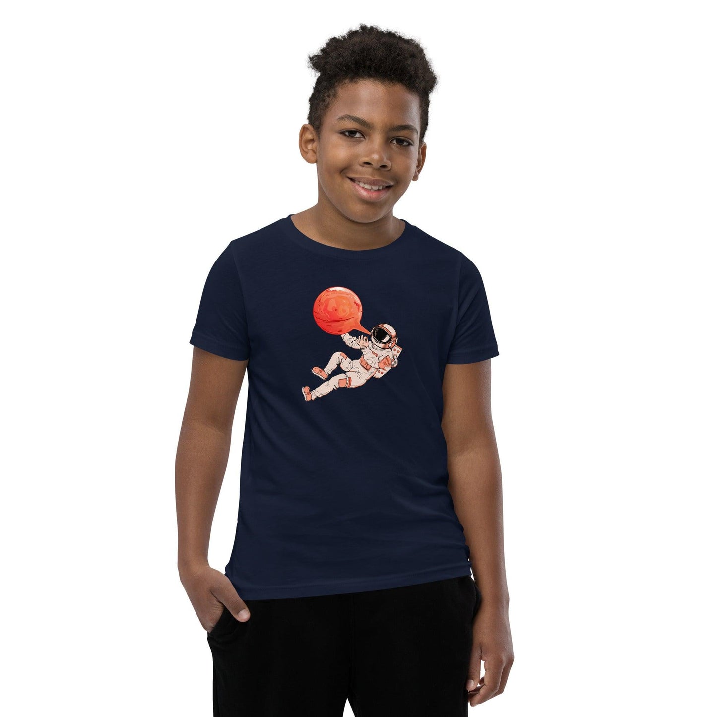 Astronaut Bubble Youth Short Sleeve T-Shirt - The Sandy Merchant