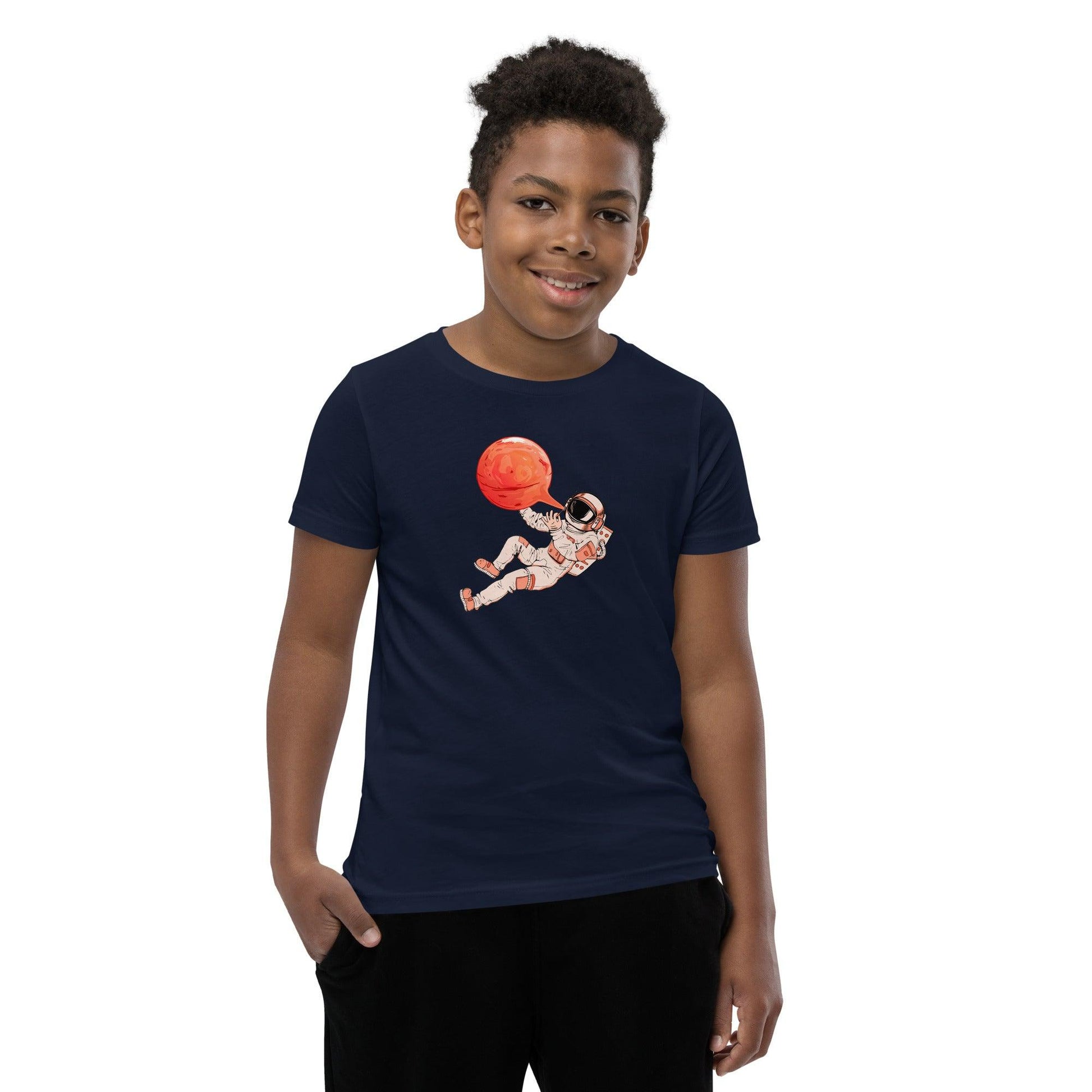 Astronaut Bubble Youth Short Sleeve T-Shirt - The Sandy Merchant