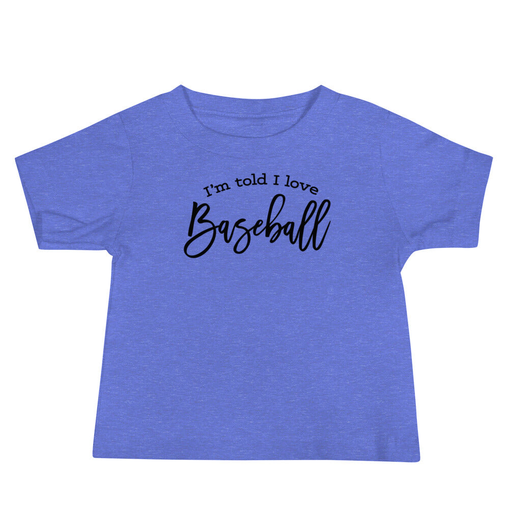 Baseball Baby Jersey Short Sleeve Tee - The Sandy Merchant