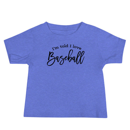 Baseball Baby Jersey Short Sleeve Tee - The Sandy Merchant