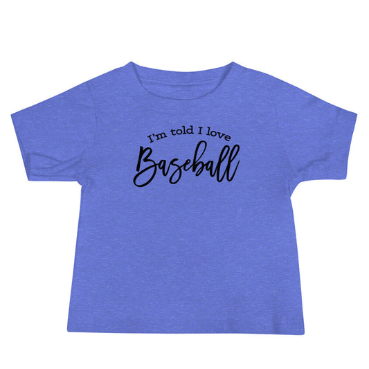 Baseball Baby Jersey Short Sleeve Tee - The Sandy Merchant