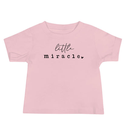 Little Miracle Baby Jersey Short Sleeve Tee - The Sandy Merchant