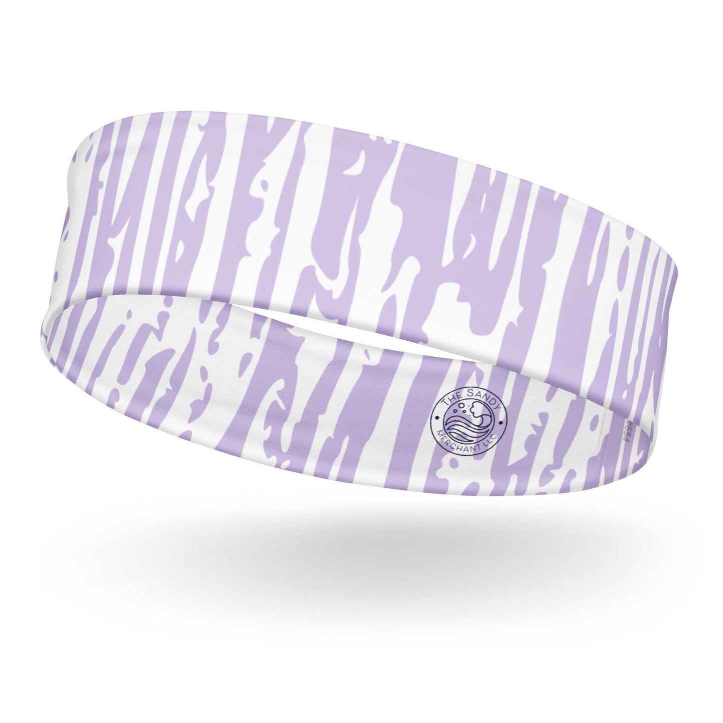 Lavender Stripe Headband - The Sandy Merchant
