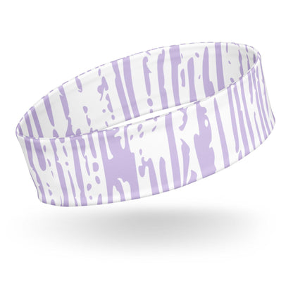 Lavender Stripe Headband - The Sandy Merchant