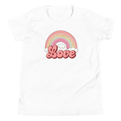 Love Rainbow Youth Short Sleeve T-Shirt - The Sandy Merchant