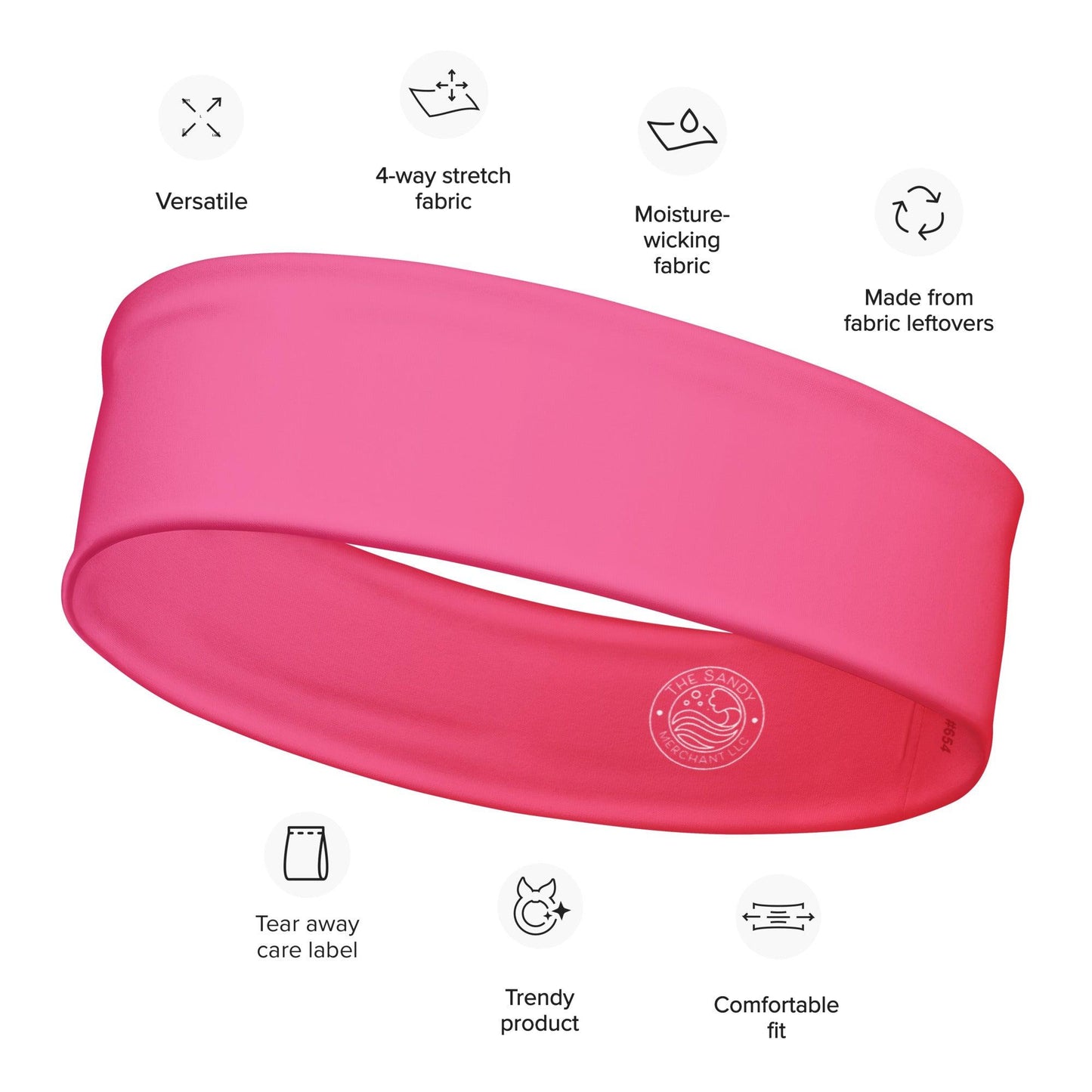 Pink Fade Headband - The Sandy Merchant