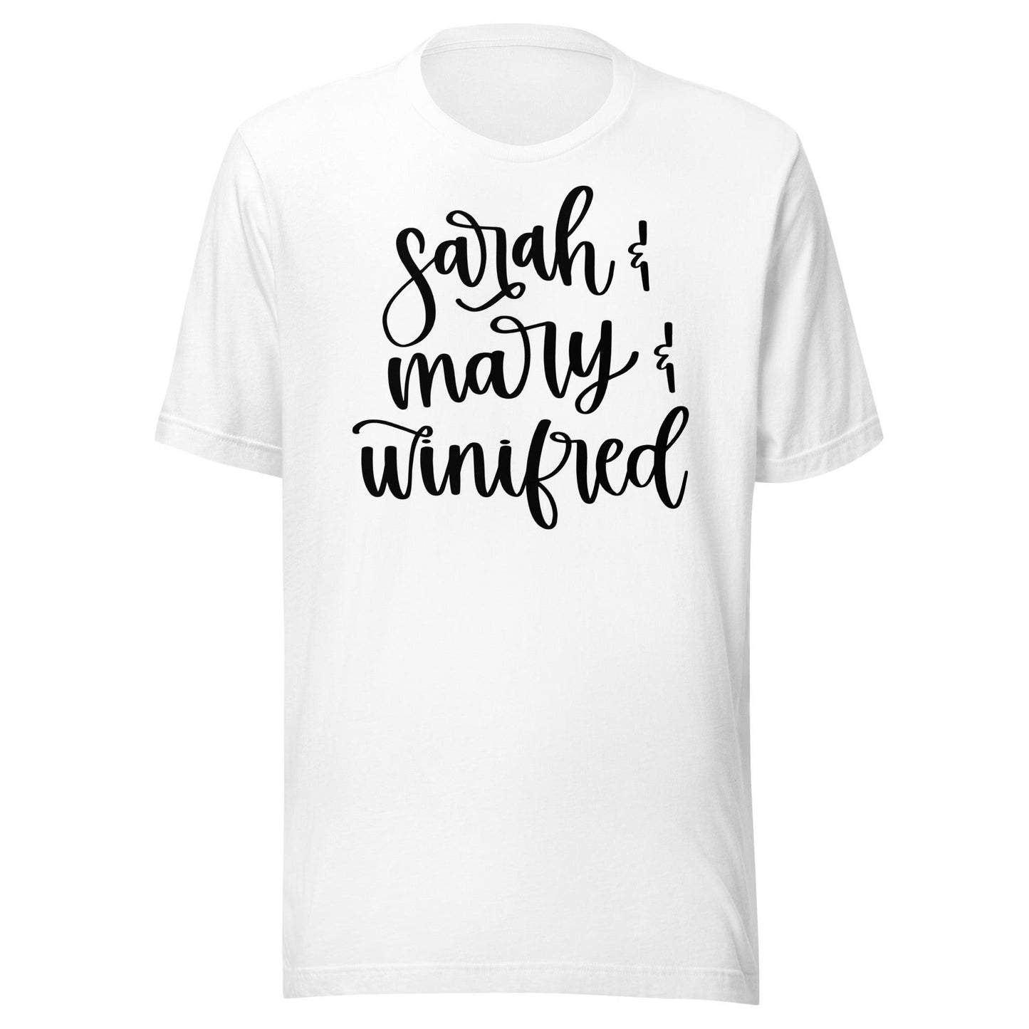 Sarah, Mary and Winifred t-shirt - The Sandy Merchant