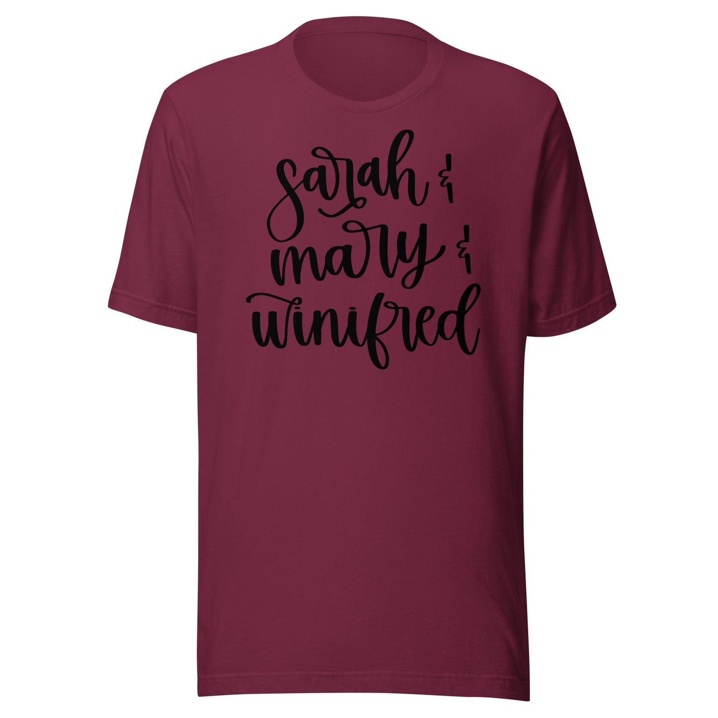 Sarah, Mary and Winifred t-shirt - The Sandy Merchant