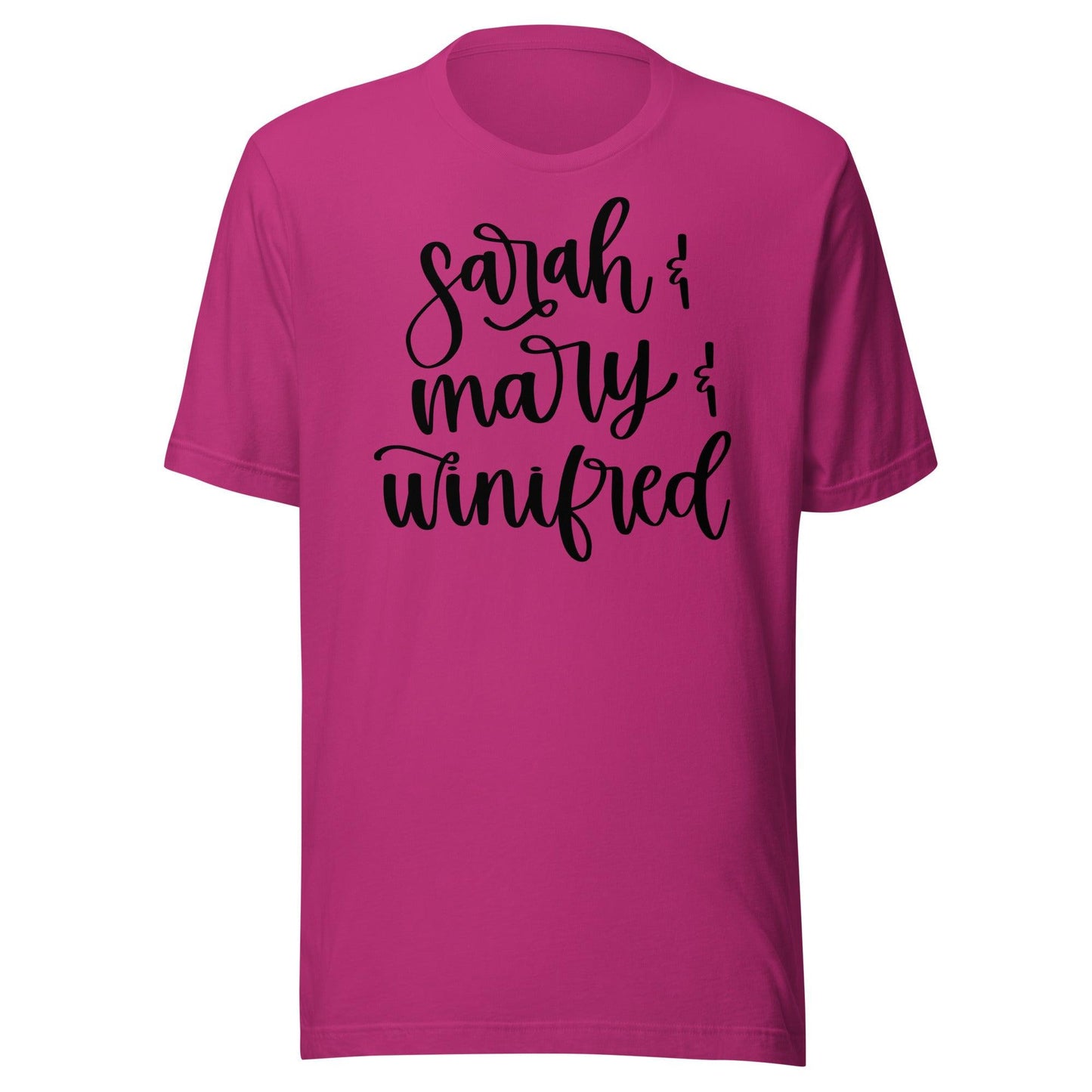 Sarah, Mary and Winifred t-shirt - The Sandy Merchant