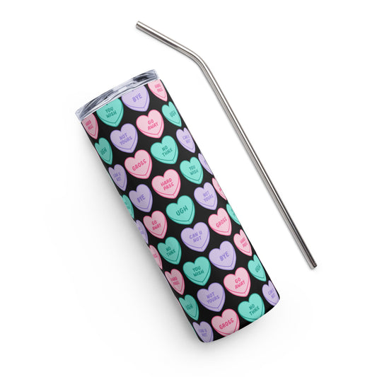Candy Anti-Hearts tumbler