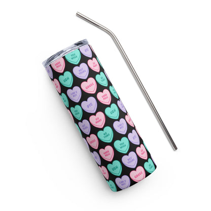 Candy Anti-Hearts tumbler
