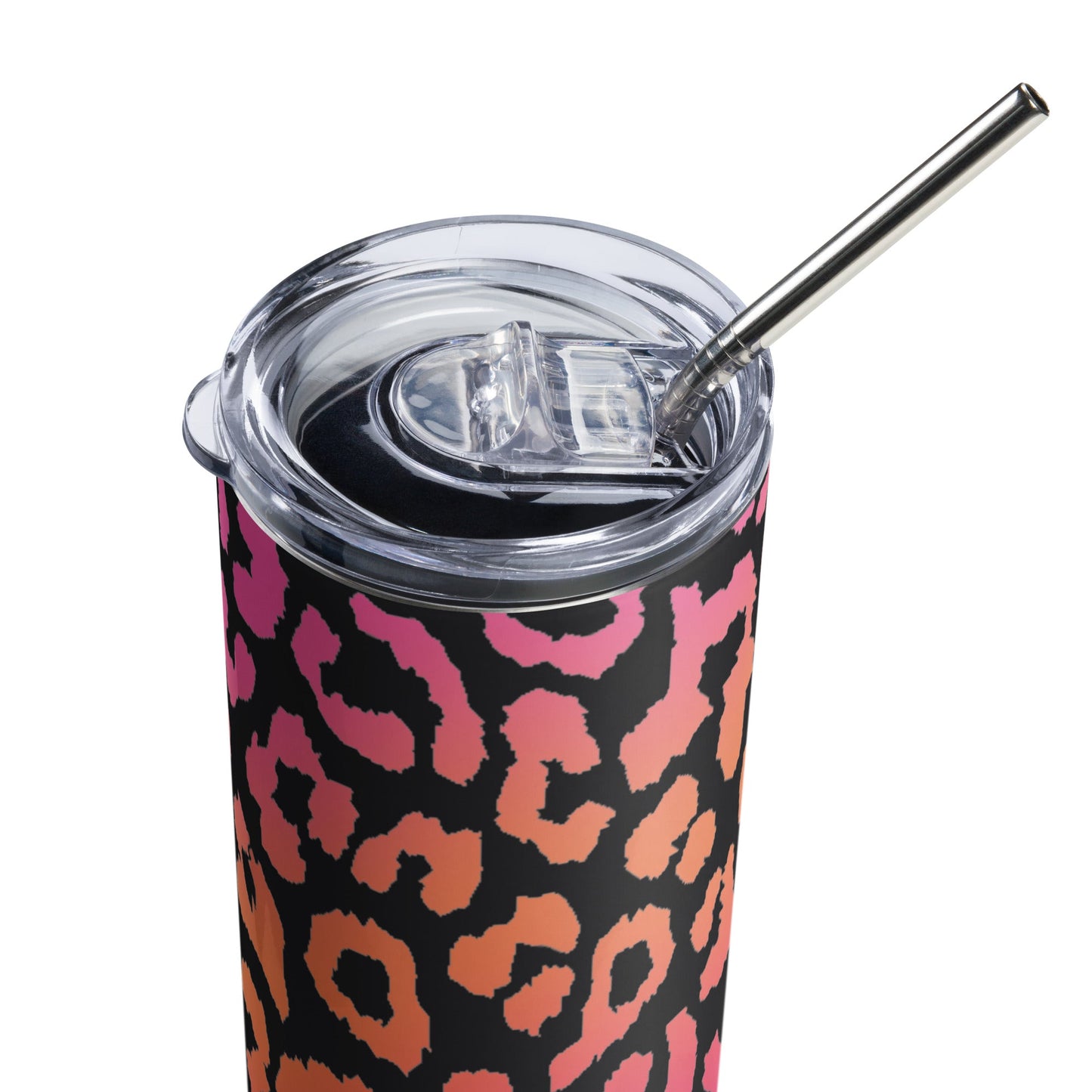 Sweet Leopard Print Tumbler